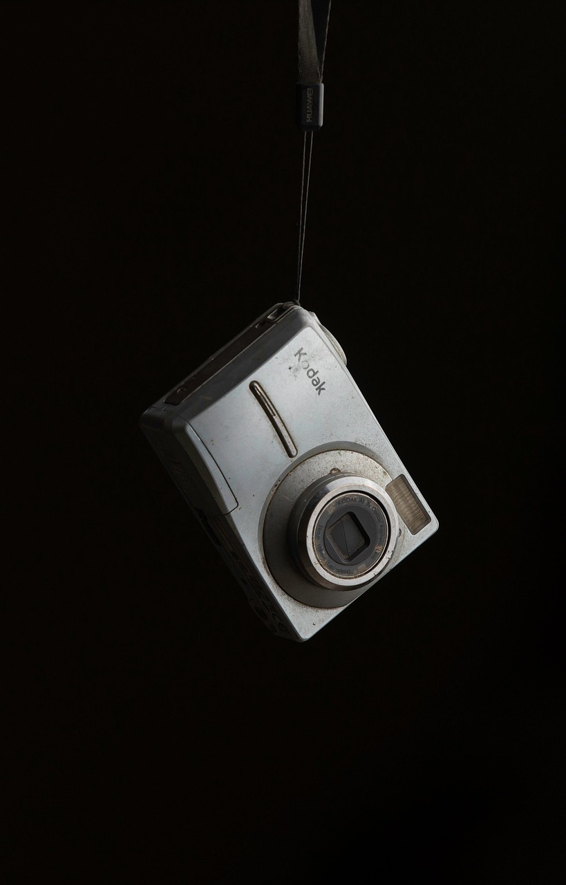 camera, photography, kodak, digital camera, gadget, still life